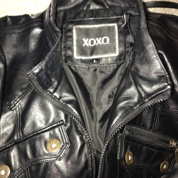 XOXO Leather jacket - Picture 2 of 2